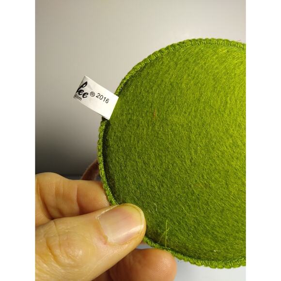 Annalee Mouse In Overalls Figurine Orchard Seasonal Fall Fabric 7in Handcrafted - Picture 4 of 4